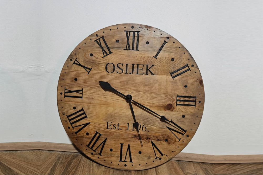 Drvena tvornica – Unikatni drveni satovi Osijek