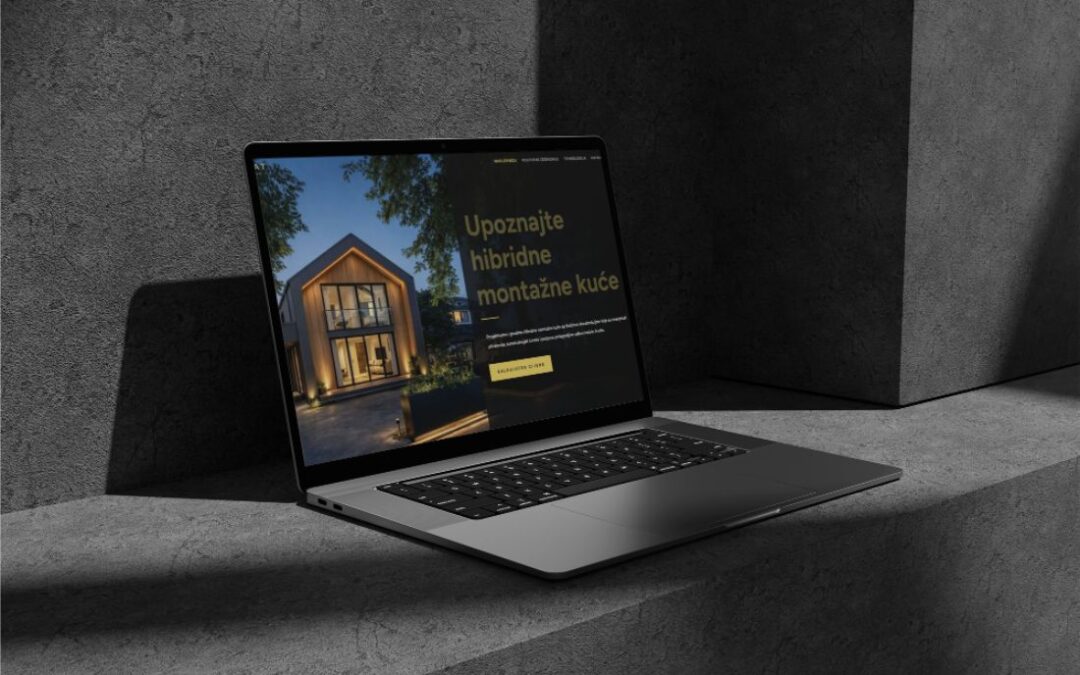 Izrada web stranice za montažne kuće – primjer projekta Gradat